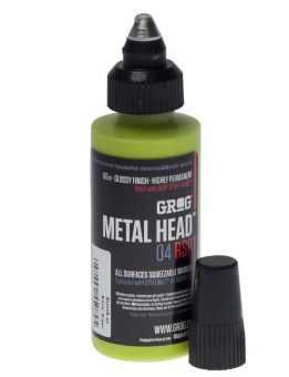 Маркер Grog 04 RSP Metal Head зеленый / Slimer Green 4 мм