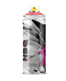 Краска аэрозольная NBQ SLOW / N075 красный RASPBERRY (RAL 3018), 400 мл