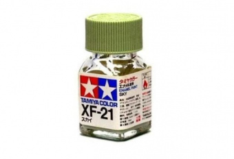 XF-21 Краска Tamiya Небесная матовая (Sky Matt), эмаль 10 мл