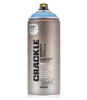 Аэрозольная краска Montana CRACKLE Blue Denim/ кракелюр-эффект синий, 400 мл