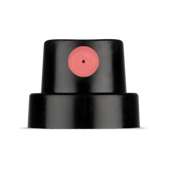 Molotow cap Super Fat, черный с розовой вставкой