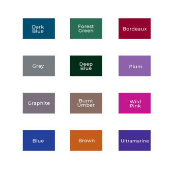 Набор капиллярных ручек Sketchmarker Artist fine pen Dark colors, 12 цв.