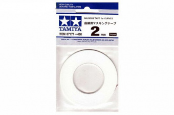 Tamiya 87177 Маскировочная лента в рулоне, ширина 2 мм