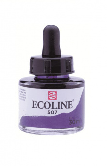 Акварель жидкая Ecoline банка 30 мл №507 Ultramarine violet (Ультрамарин фиолетовый)