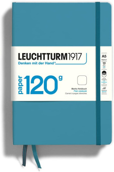 Leuchtturm1917 Блокнот Leuchtturm Edition А5 (нелинованный), 203 стр., твердая обложка, нордический синий