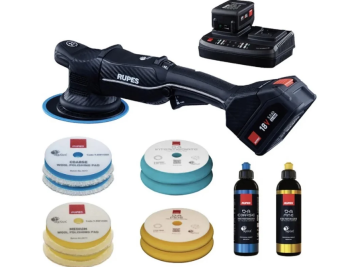 Rupes HLR21#230/DE/CB2/BAS Набор полировальный с орбитальной аккумуляторной машинкой HLR21