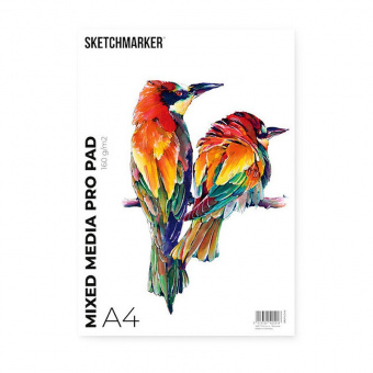Sketchmarker Альбом для маркеров Mixed Media PRO PAD, 160 г/м2, A4, 30 листов