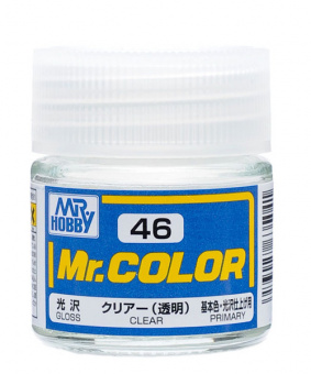 Mr. Hobby Краска 10 мл C46 CLEAR