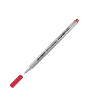 Ручка капиллярная Sketchmarker Artist fine pen, цвет красный