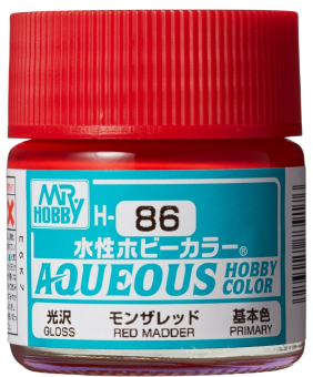 Mr. Hobby Краска 10 мл H86 RED MADDER