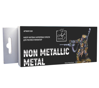 Набор красок Pacific88 Art color Non Metallic Metal