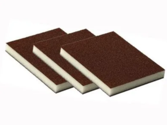 Flexifoam Губка шлифовальная Red Soft Pad 120 х 98 х 13 mm CAO Р280
