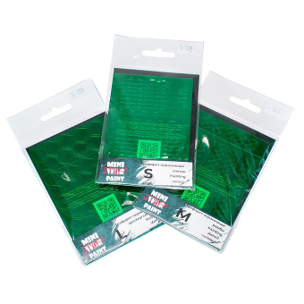 MiniWarPaint Трафарет окрасочный ромбы 5х9 мм, размер М