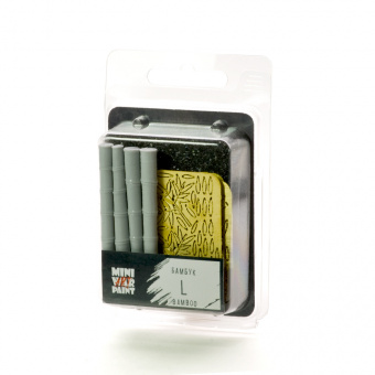 MiniWarPaint Бамбук набор, размер L