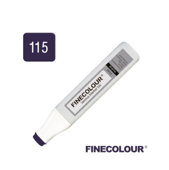 Заправка Finecolour Refill Ink 115 пигментированный фиолетовый B115