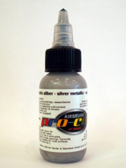 63062 Краска Hansa Pro-color silver metallic (серебристый металлик) 30 мл