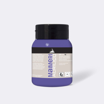 Краска акриловая Maimeri Acrilico Ultramarine Violet (Ультрамарин фиолетовый), 500 мл