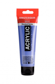 Краска акриловая Amsterdam туба 120 мл №519 Ultramarine violet light