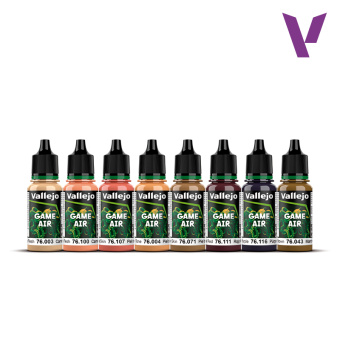 72204 Набор красок Vallejo Face Painting (8 цветов)