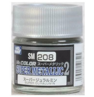 Mr. Hobby Краска 10 мл SM208 Super Duralumin