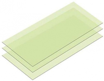 Tamiya 87185 Набор шлифовальной бумаги на основе полиэстровой пленки, c зернистостью 4000, 3 шт.