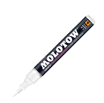 Маркер Molotow UV-Fluorescent Pump Softliner 1 мм invisible blue UV.06 (невидимый синий)