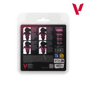 72388 Набор красок Vallejo Magenta Color Set (4 цв.)