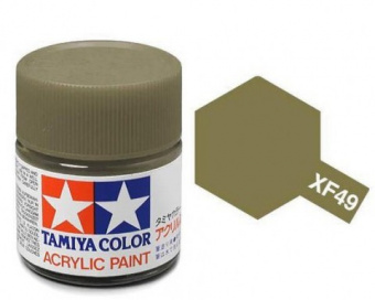 XF-49 Краска Tamiya Khaki flat (Хаки матовый) 10 мл