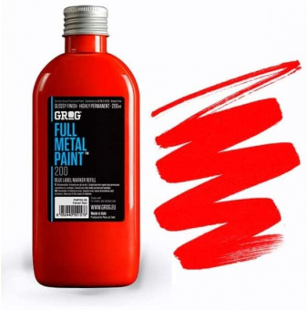 Чернила Grog FMP 200 мл/ красные/ Ferrari Red