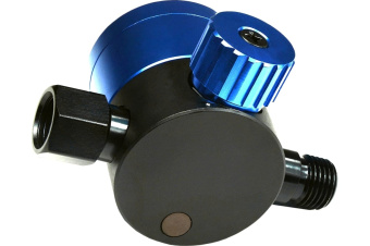 HUBERTH AR201160B Манометр стрелочный с регулятором на ручку пистолета