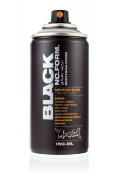 Аэрозольная краска Montana BLACK Outline Silver/ серебро, 150 мл