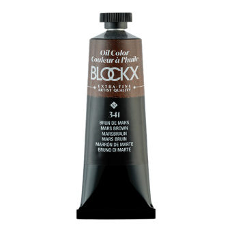 Марс коричневый, краска масляная Blockx, 35 мл