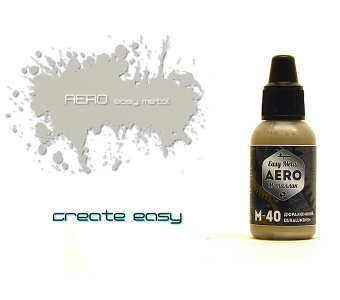 Краска Pacific88 M40 AERO Дюралюминий (duraluminum) 18 мл