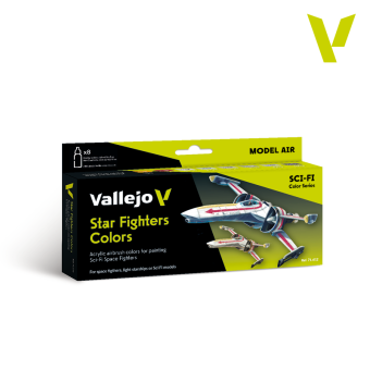71612 Набор красок Vallejo Star Fighters Colors (8 цв.)