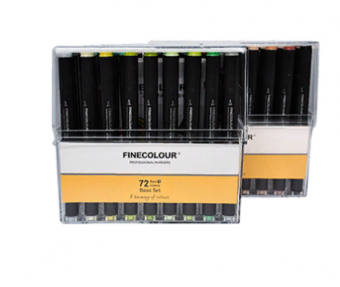 Набор Finecolour mini Brush 72 цвета