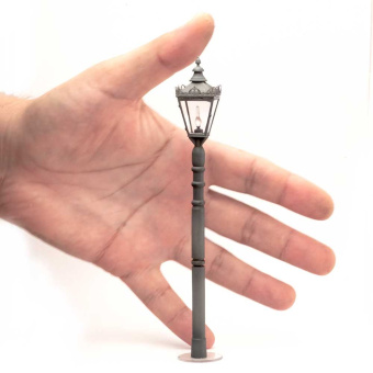 MiniWarPaint Столб фонарный "деревянный" 1 фонарь, размер L