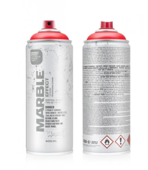 Аэрозольная краска Montana MARBLE Red/ мрамор-эффект красный, 400 мл