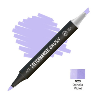 Маркер SKETCHMARKER Brush V23 Ophelia Violet