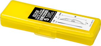 OLFA OL-KB4-R/5 Лезвия закругленные для ножа 6 мм, 5 шт.