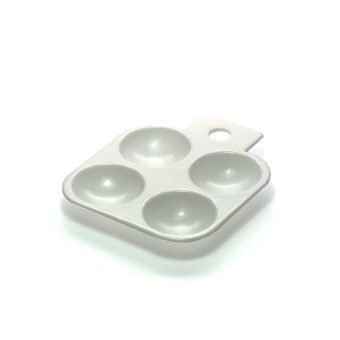 MiniWarPaint Палитра для краски прямоугольная, 4 ячейки