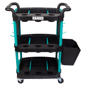 HANKO SP-2025-1102 Тележка детейлера с контейнером и 18 ячейками для бутылок