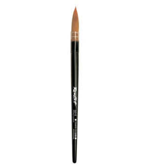 Кисть Roubloff серии QD15 №10, колонок микс, круглая, короткая ручка