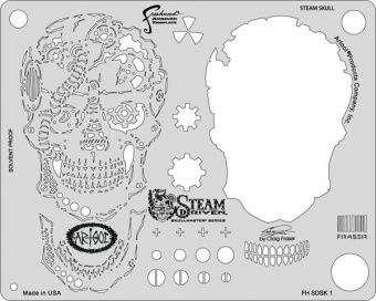 Трафарет Artool Steam Driven Template Steam Skull (FH SDSK 1)
