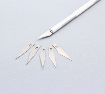 Stuff-pro Нож модельный для миниатюр, в комплекте 5 лезвий