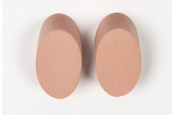 PanPastel Round Angle Slice Sponges Набор круглых спонжей с угловым срезом, 2 шт.