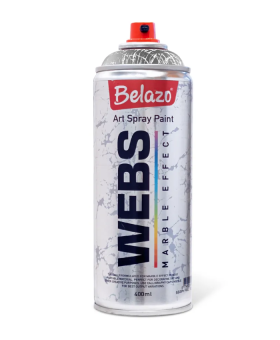 Краска аэрозольная Belazo Webs Silver, 400 мл