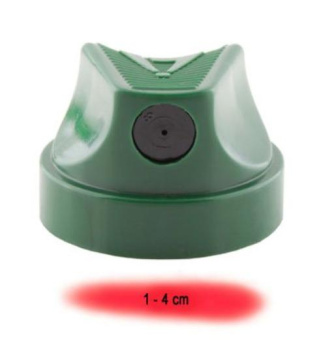 Кэп Montana Level 3 темно зеленый с черной вставкой 1-4 см