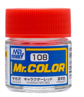 Mr. Hobby Краска 10 мл C108 CHARACTER RED