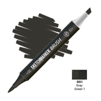 Маркер SKETCHMARKER Brush GG1 Gray Green 1