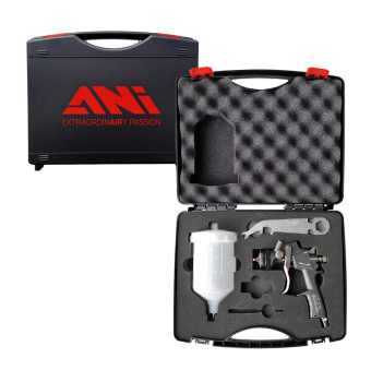 Краскопульт Ani AH1505187A 160 Plus CLEAR с верхним пластиковым бачком 0,6 л